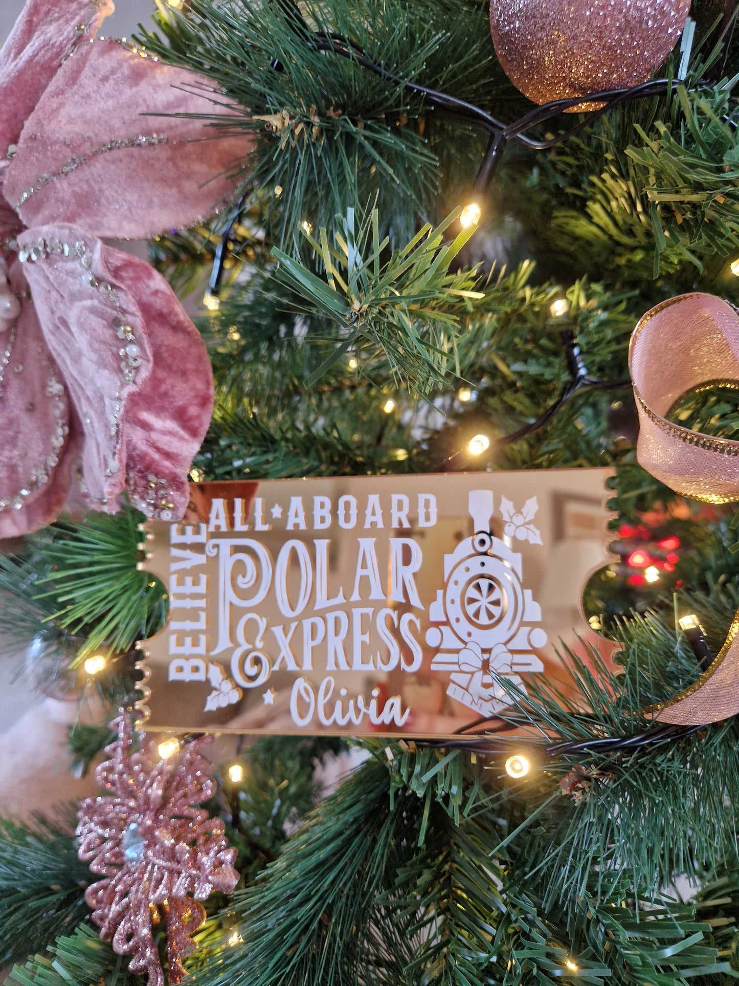 Personalised Polar Express Ticket