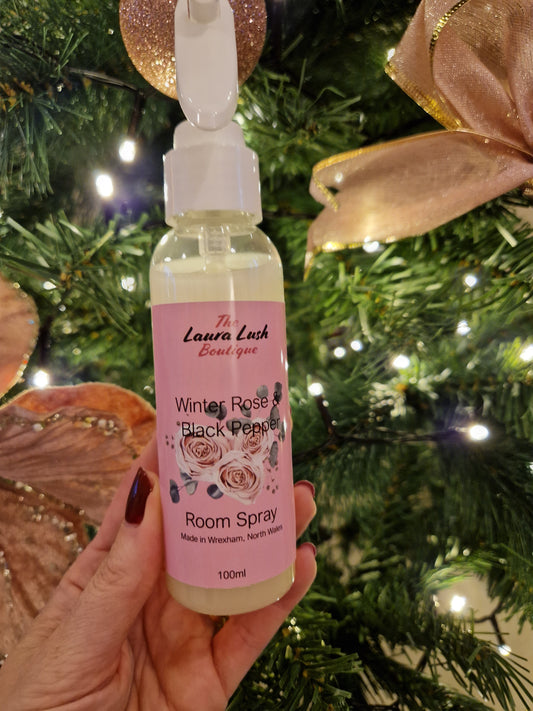 Winter Rose & Black Pepper Room Spray