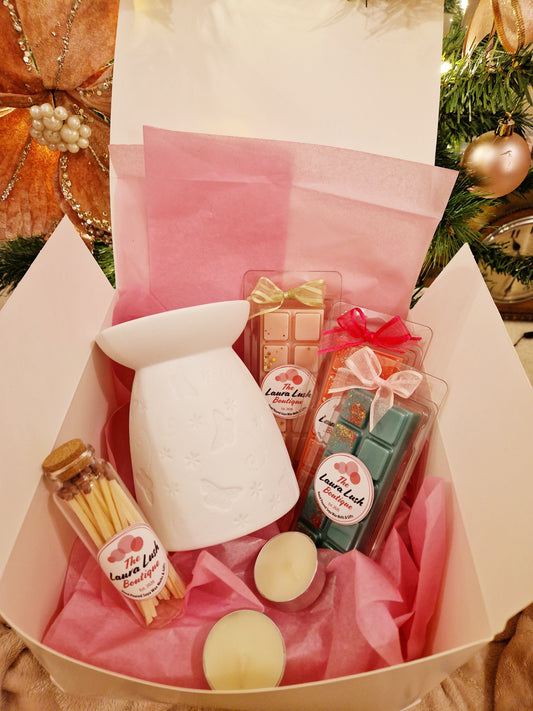 Wax Melt Burner Gift Set