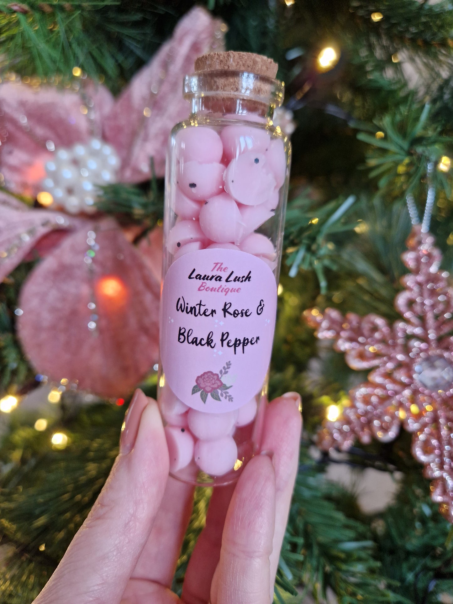 Winter Rose & Black Pepper Mini Little Lushies