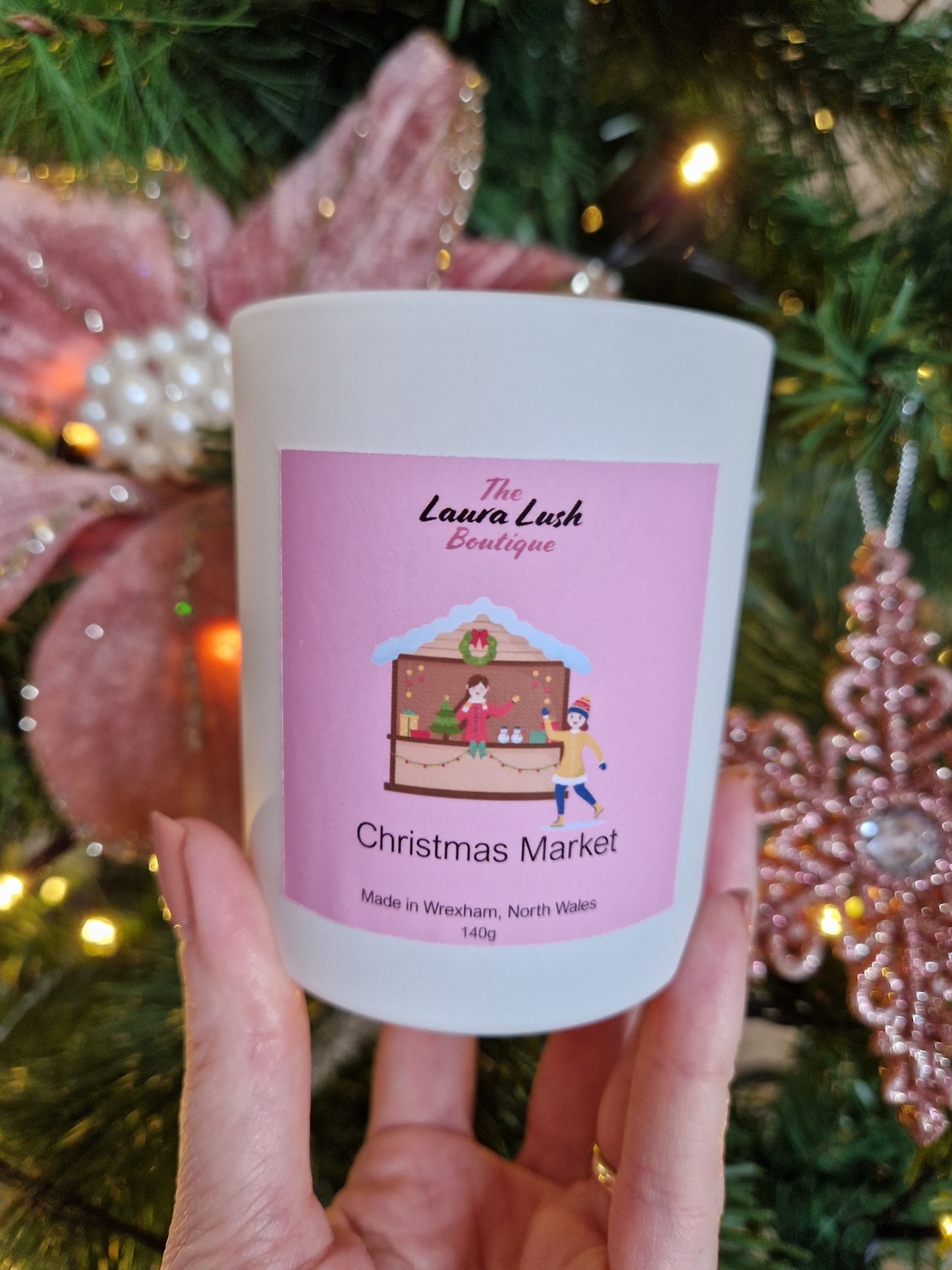 Christmas Market Candle