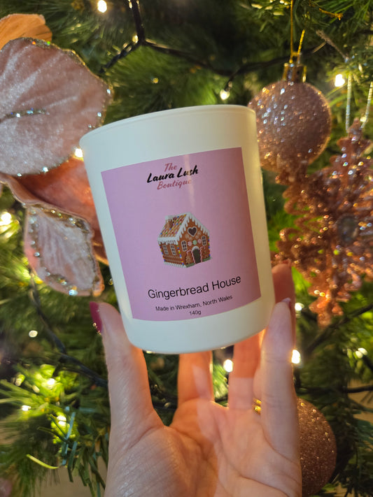 Gingerbread House Candle