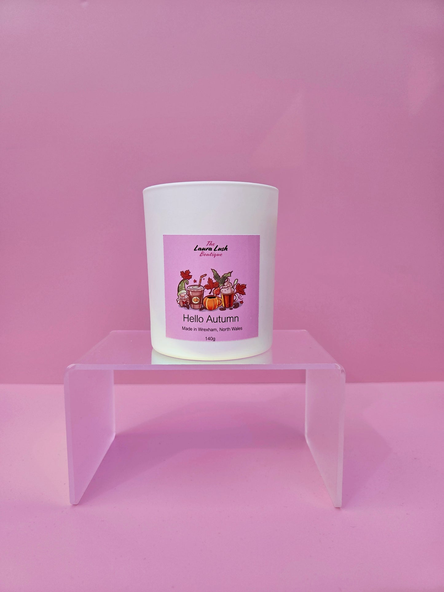 Hello Autumn Candle