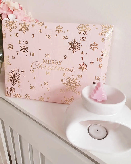 Blush Pink 23 Door Advent Calendar