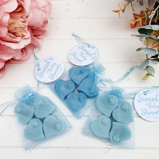 3 x Heart Wedding/Baby Shower/Party Favours
