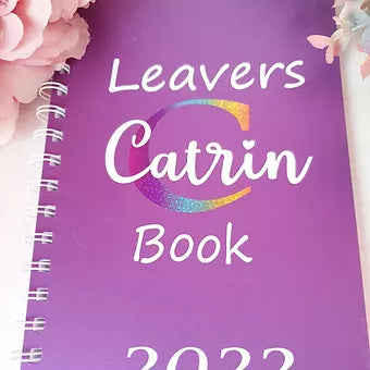 Personalised Leavers Notebook